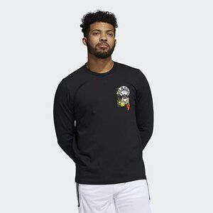 Adidas Small; Men's So So Def Black Long Sleeve Tee Shirt *NWT*